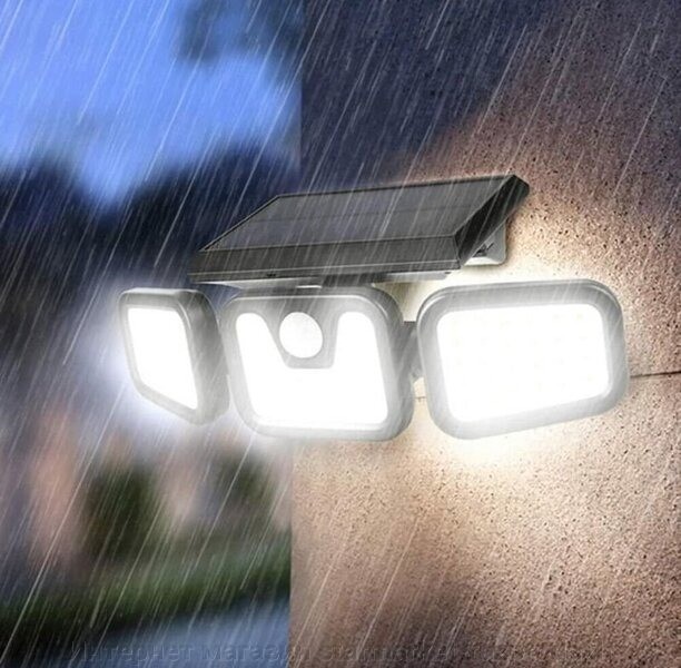 Lampa solara FL 1725A 30 W 74 LED SMD