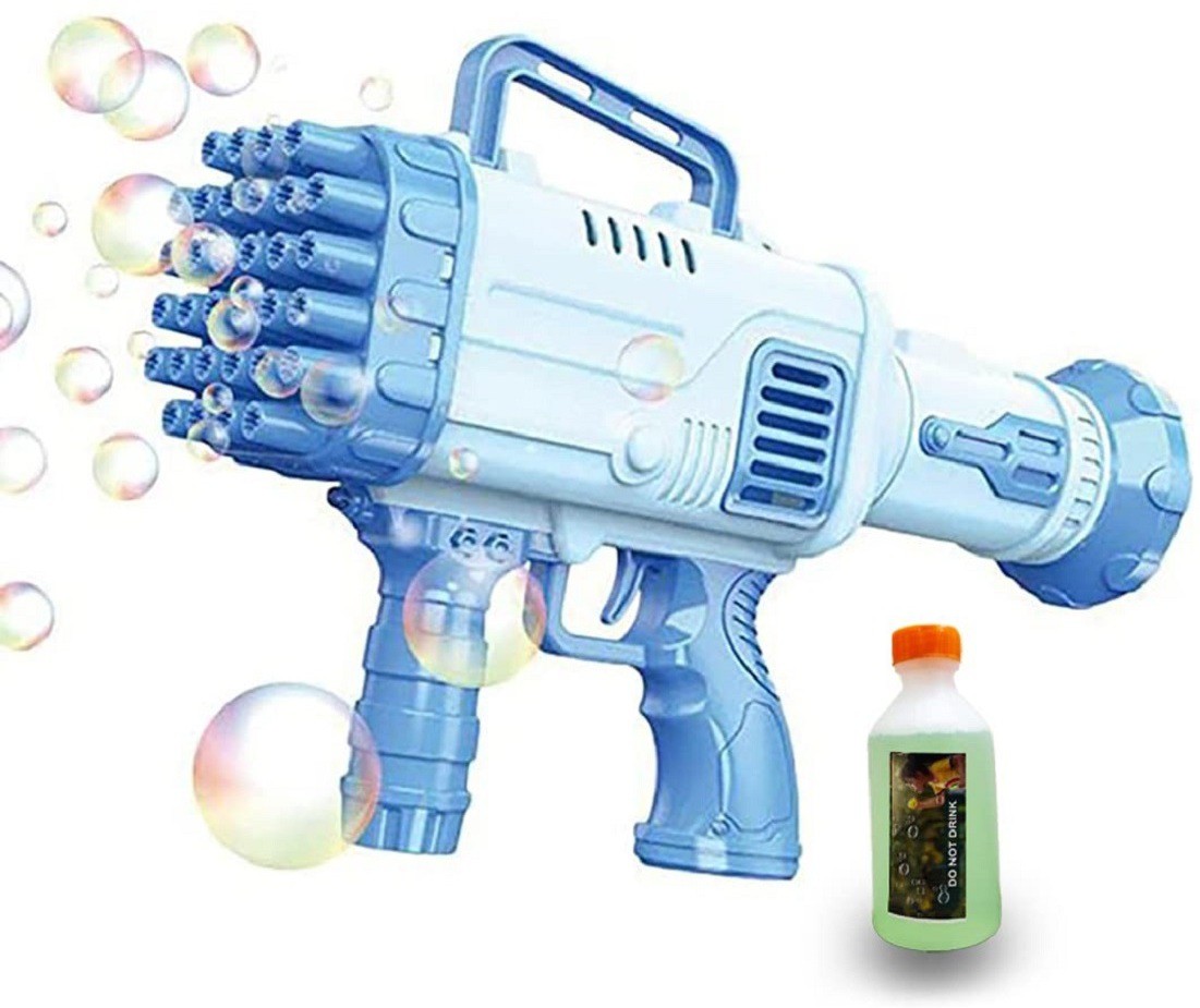 Set 2 x Jucarie baloane de sapun, Bubble Gun Bazooka