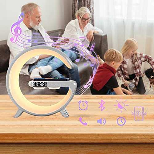 Lampa Smart LED RGB, Wireless Charger 15 W