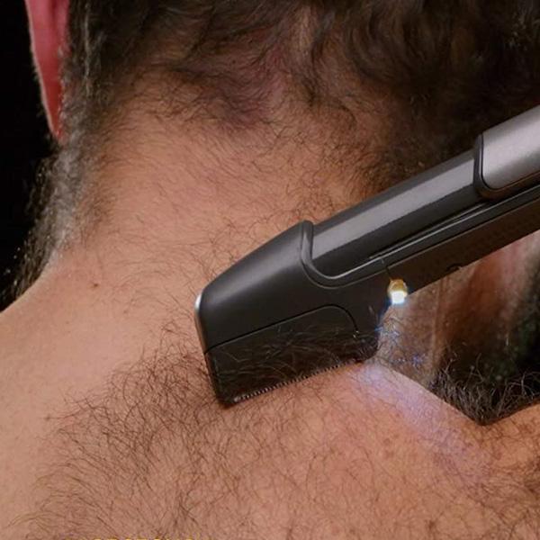 Trimmer pentru ingrijire faciala barbati, MicroTouch Titanium