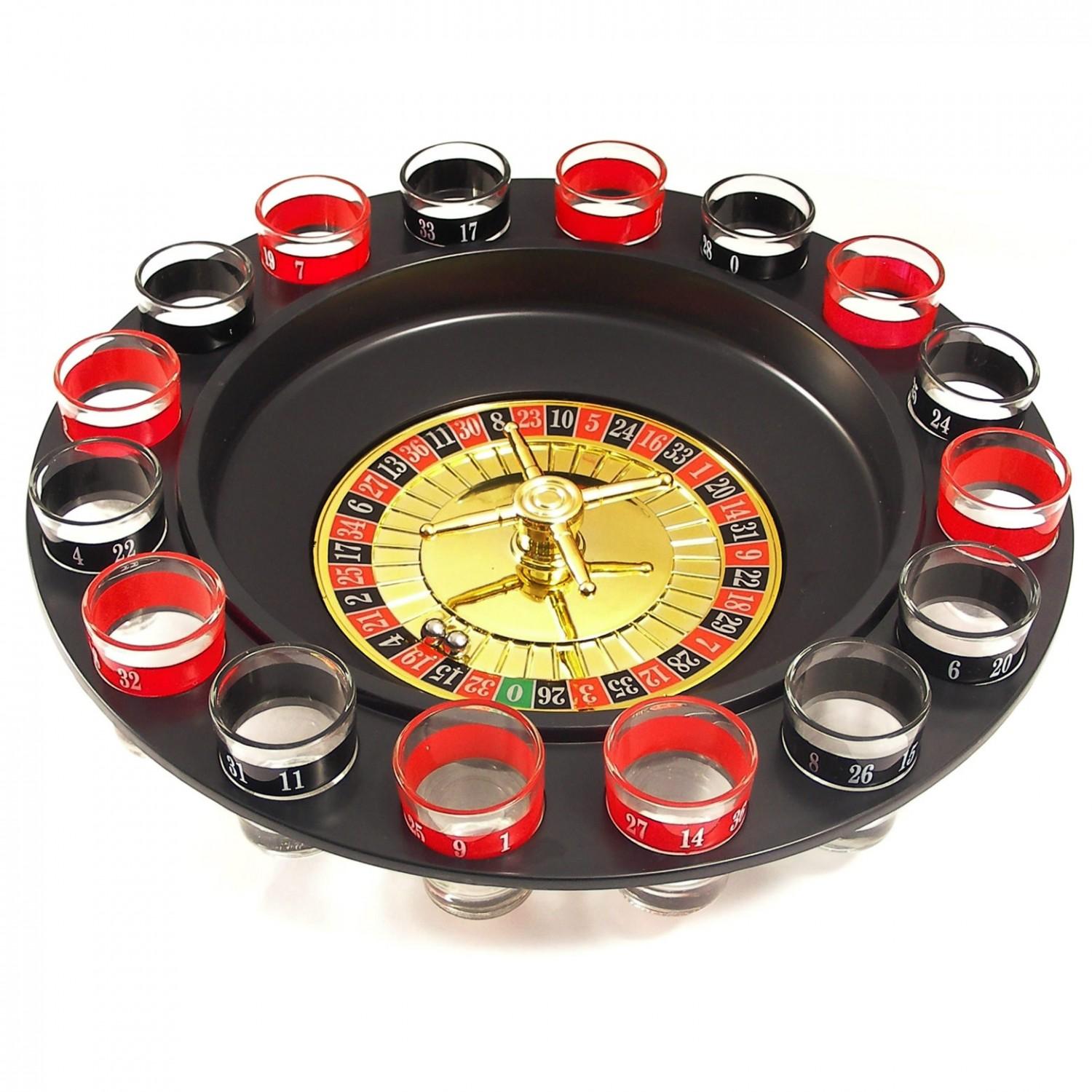 Joc ruleta cu 16 pahare de shot