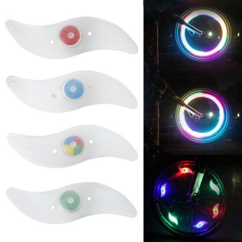 Set 4 LED RGB pentru roata de bicicleta