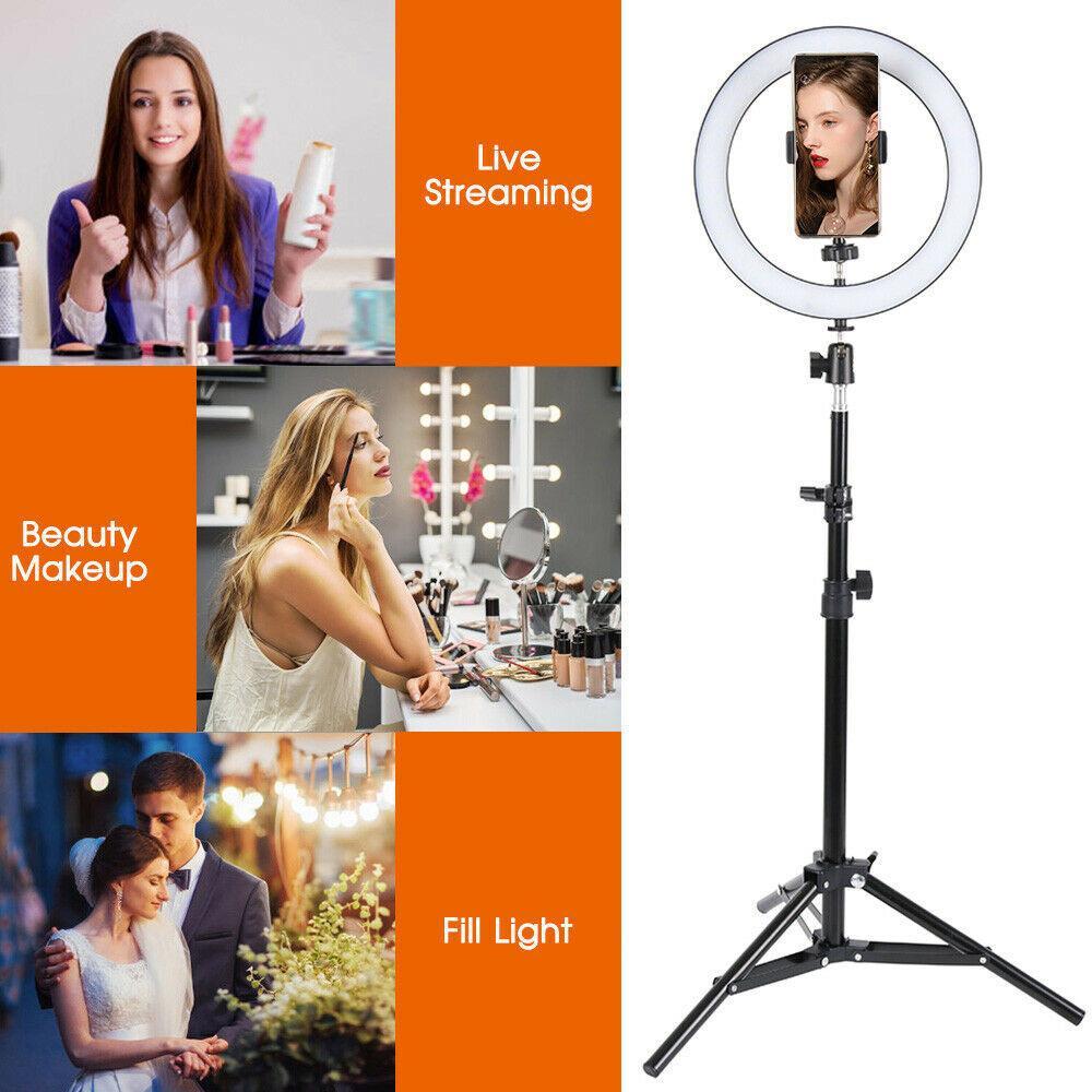 Lampa circulara 60 W, 240 LED, suport de selfie