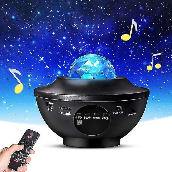 Proiector Star Galaxy LED, Difuzor Bluetooth