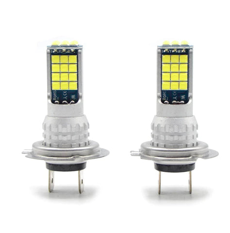 Set 2 becuri auto LED H7, 8500 LM, 6000 K, 90 W