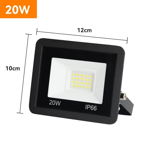 Set 2 x Proiector 20 W LED SMD  IP66, Flood Light