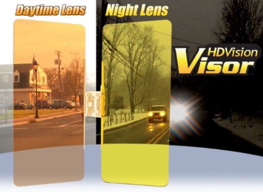 Camera auto DVR Full HD 1080p + Parasolar de condus noaptea HD Vision