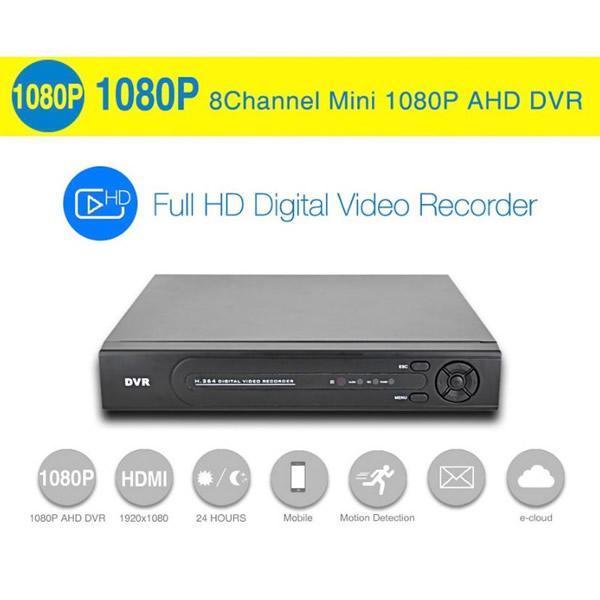 Sistem de supraveghere FULL HD Kit DVR cu 4 camere exterior / interior