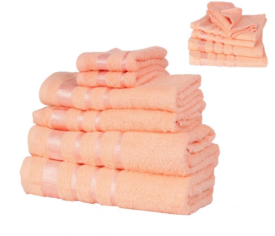 Set 6 prosoape 100% bumbac Azad Pakistan, densitate 400 gr/mp