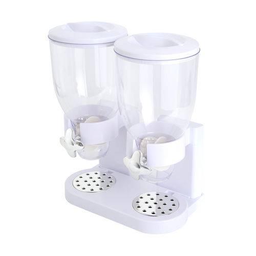 Dispenser dublu cereale, capacitate 7 litri