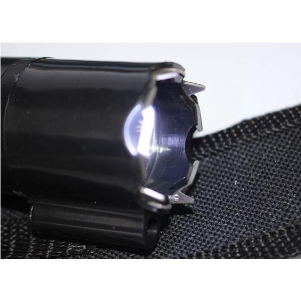 Lanterna electrosoc cu laser rosu - 2 faze de lumina