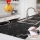 Folie adeziva imitatie marmura neagra, 60 x 200 cm, set 2/3 bucati