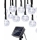 Instalatie solara LED 30 globulete multicolore