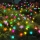 Set 2 x Lampa solara LED Multicolor, 6 bulbi licurici