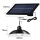 Set panou solar cu 2 becuri LED cu aplica, telecomanda, 50W