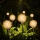 Set 2 x Lampa solara LED, Bulb Flower