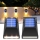 Set 4 x lampa solara 6 lED, Senzor, lumina calda