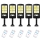 Set  x Lampa solara cu telecomanda, 6 celule LED COB