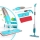 Set 2 x Mop cu rezervor incorporat 600 ml cu laveta