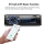 Radio MP3 auto, Bluetooth, Auxiliar, Card Reader, USB, Telecomanda