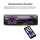 Radio MP3 auto, Bluetooth, Auxiliar, Card Reader, USB, Telecomanda