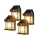Set 4 x Lampa solara 3W LED, Senzor de miscare
