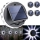 Set 4 lampi solare LED, cu senzor de lumina