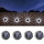 Set 4 lampi solare LED, cu senzor de lumina