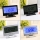 Ceas cu ecran LCD si control vocal, Argintiu/Negru