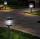 Set 4 x lampa solara felinar LED 40 cm, Alb cald