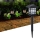Set 6 x lampa solara felinar LED 40 cm, Alb cald