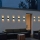 Set 4 x lampa solara 2 LED cu lumina bidirectionala