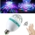 Set 2 x Bec rotativ disco cu led RGB E27