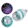 Set 2 x Bec rotativ disco cu led RGB E27