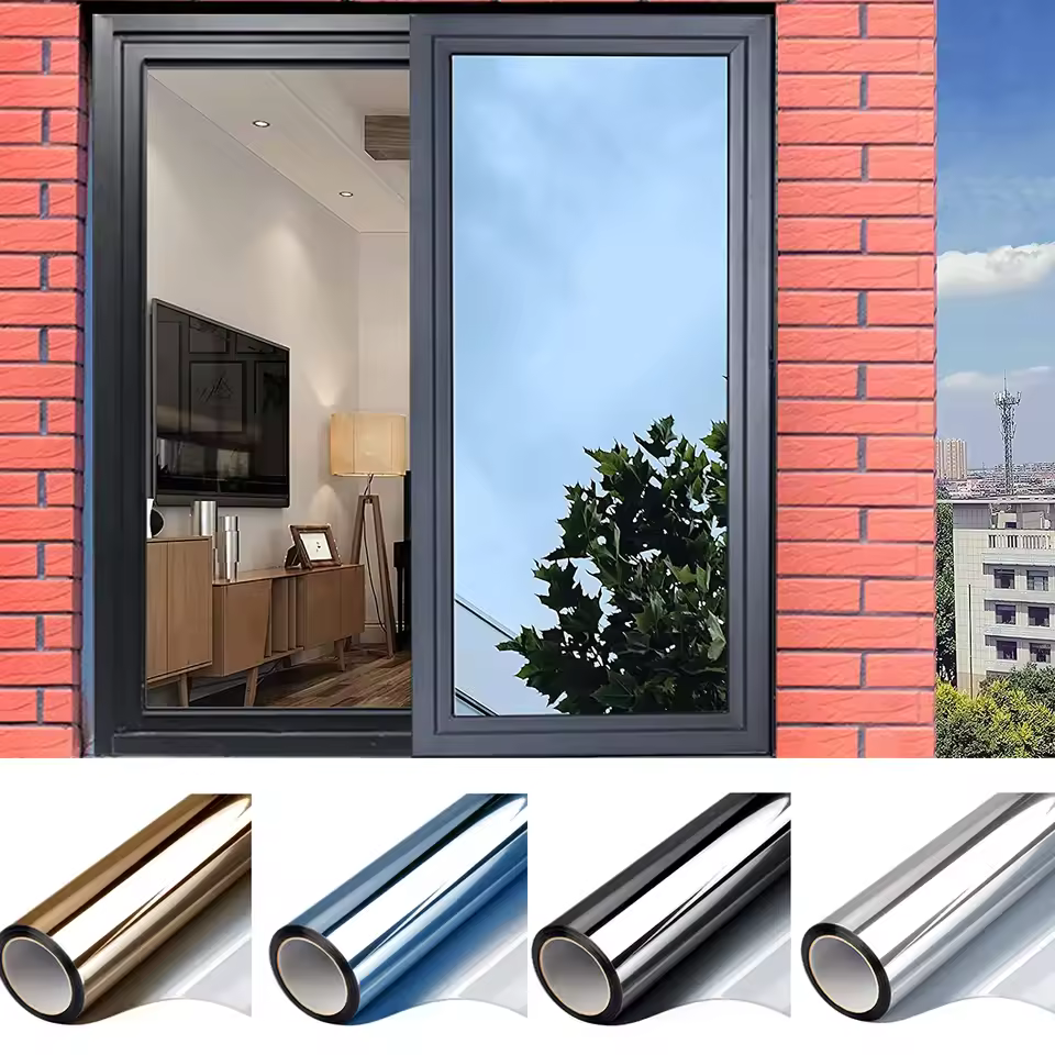 Set 2 x Autocolant geamuri, protectie UV, 60 x 300 cm