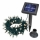 Set 2 x Instalatie solara Alb cald, 100 LED, exterior