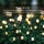 Set 2 x Instalatie solara Alb cald, 100 LED, exterior