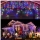 Instalatie cu franjuri 30 M, 1200 LED, Multicolor