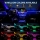 Banda LED lumini ambientale auto, 5 unitati, 6M, iOS, Android