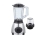 Blender din Inox, 2 in1, 5 viteze, 2200 W, rasnita inclusa