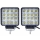 Set 4 proiectoare LED auto offroad 48W, 16 LED, 12V-24V