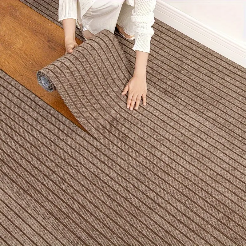 Covor adeziv 45x300 cm maro - traversa moderna