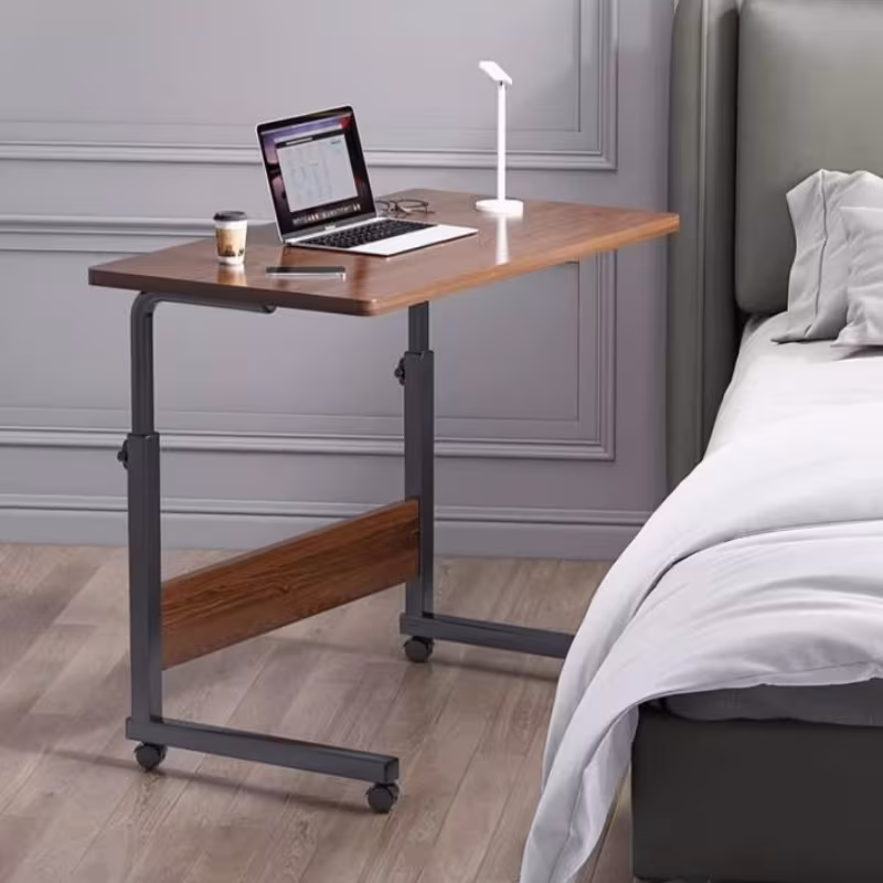 Masuta reglabila laptop cu roti, birou 60x40x80 cm