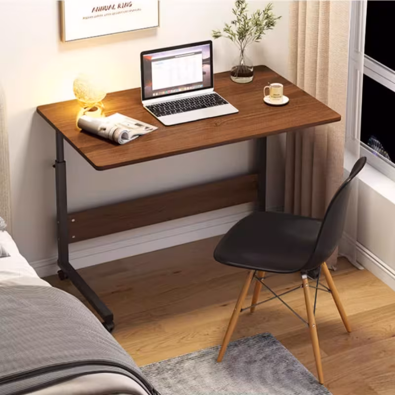 Masuta reglabila laptop cu roti, birou 60x40x80 cm