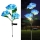 Set 2 x Lampa solara Hortensie 70 cm, lumina calda