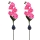 Set 2 x Lampa solara LED Orhidee