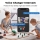 Sonerie Video Smart 4K WiFi, Night Vision, Audio Bidirectional, Alb