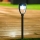 Set 10 x lampa solare semiluna, 27 cm