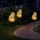 Ornament cu incarcare solara - Bufnita de gradina