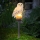 Ornament cu incarcare solara - Bufnita de gradina